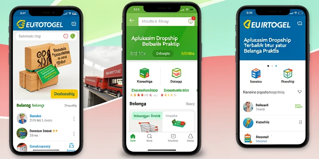 Tampilan antarmuka aplikasi EUROTOGEL yang elegan dan fungsional.