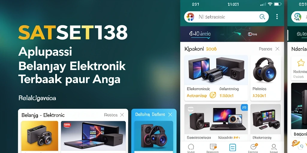 Tampilan antarmuka SATSET138 yang modern dan user-friendly.